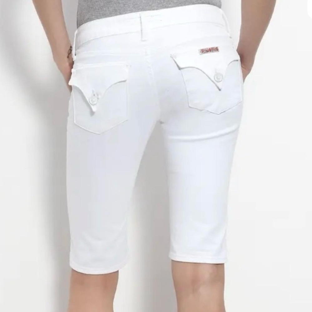 Hudson Viceroy White Jean Shorts 26